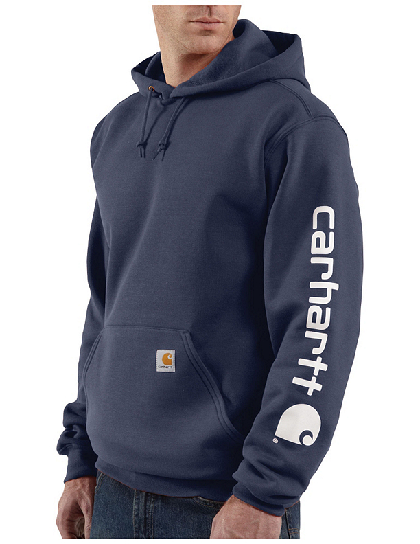 Fingerhut Carhartt Men s Logo Pullover Hoodie