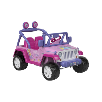 Fingerhut Fisher Price Power Wheels 12V Disney Princess Jeep Wrangler Ride On Toy