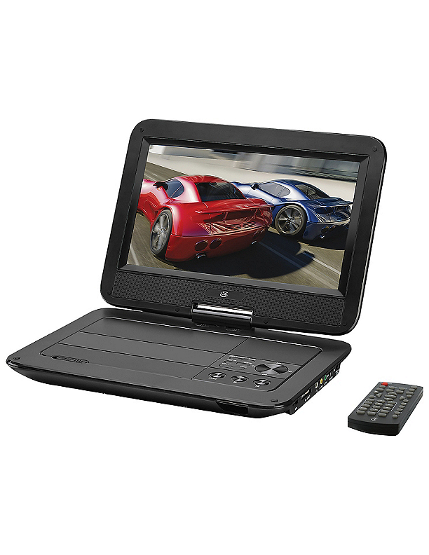 GPX Portable DVD Player with 10