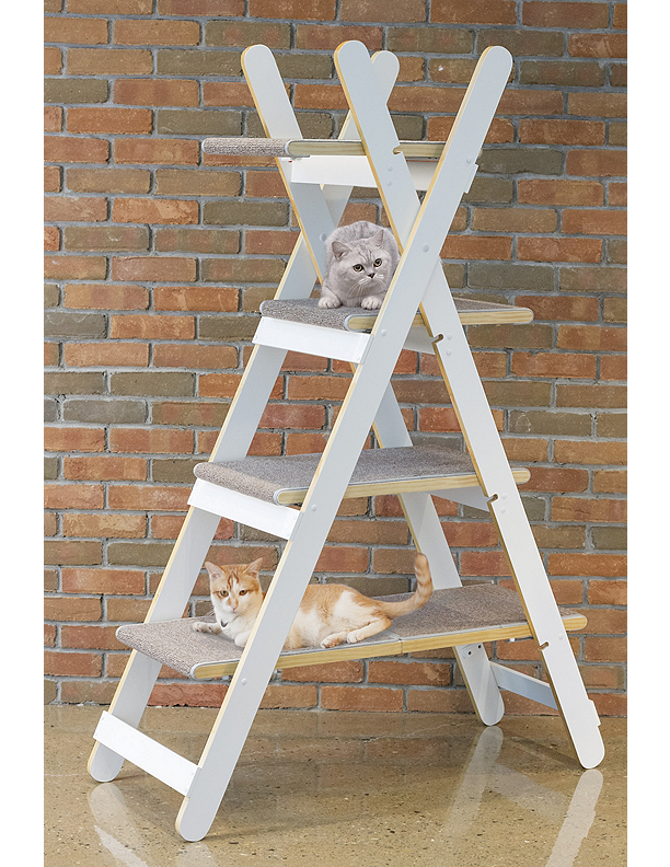 Folding cat tree best sale