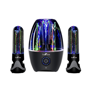 Wireless dancing fashion water bead speakers