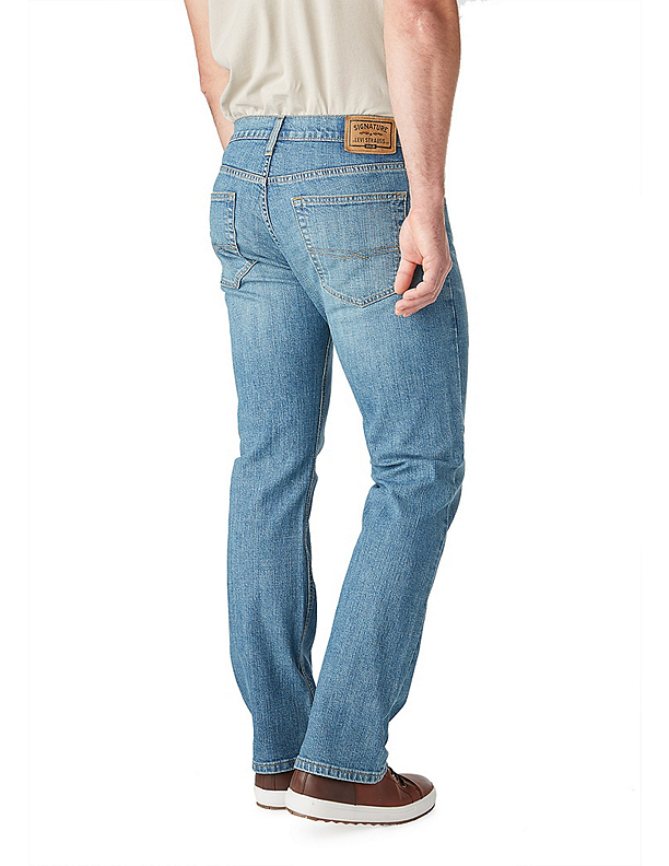 Levi signature mens bootcut jeans hot sale
