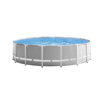 Intex Prism 15' x 48" Round Metal-Frame Pool Set