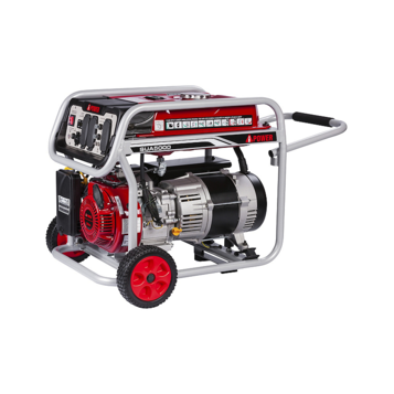 A-iPower SUA5000 generator with 5000 peak watts, 4250 running watts, and mobility kit A-iPower SUA5000 generator with 5000 peak watts, 4250 running watts, and mobility kit