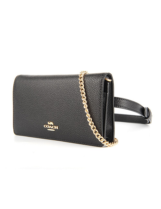 Fingerhut Coach Convertible Belt Bag Black