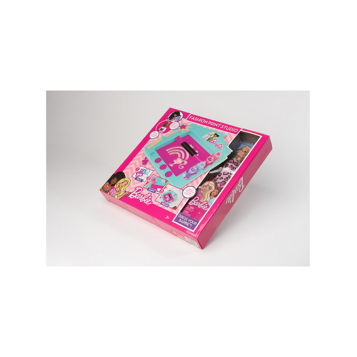 Barbie print studio with doll outlet