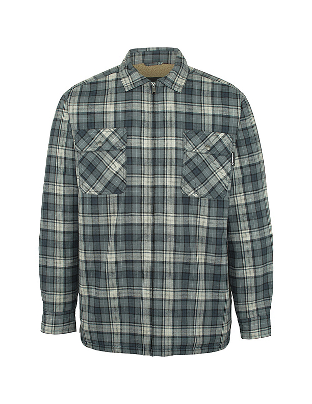 Fingerhut Wolverine Men s Big Tall Marshall Fleece Lined Flannel Shirt Jacket