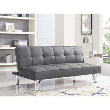 Fingerhut Serta Cobie Microfiber Convertible Futon Sofa Bed