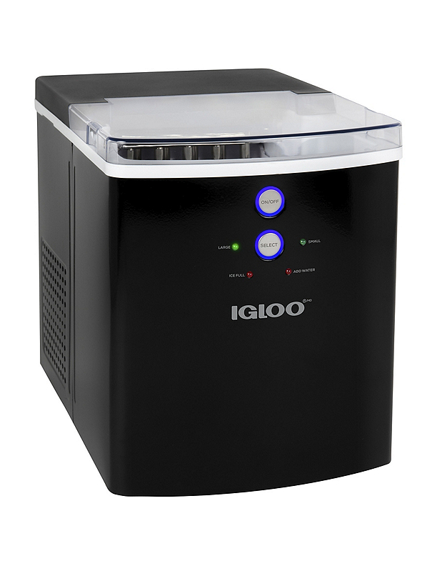 Fingerhut Igloo Ice Maker Black