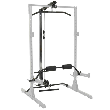 Fingerhut Fitness Reality Lat Pull Down and Low Row Cable Attachment for Power Cage