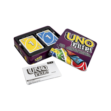 Fingerhut - UNO Flip Game with Tin Case