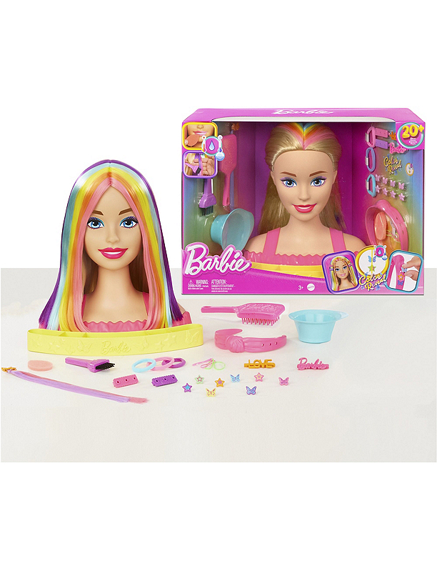 Barbie バービー タイダイ デラックススタイリングヘッド