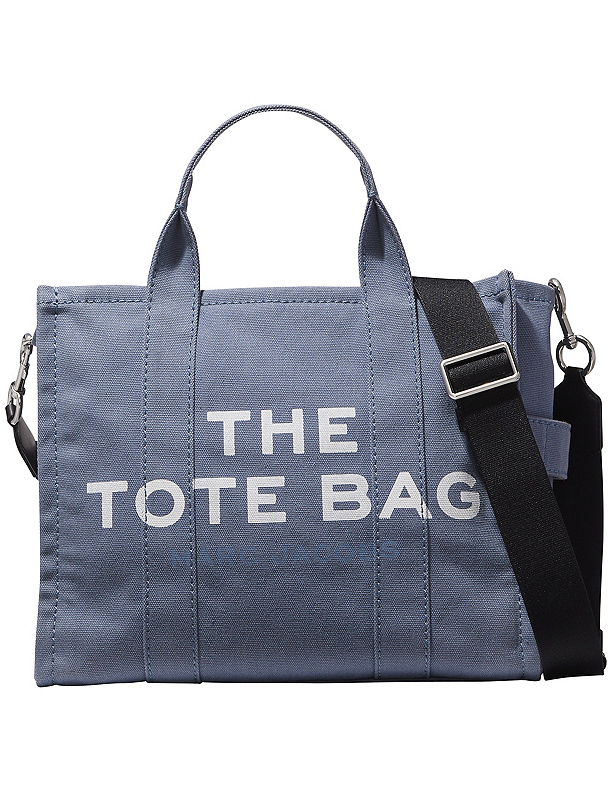 【関税込み】Medium Traveler Tote Bag in Blue Shadow Cotton Medium Traveler Tote Bag in Blue Shadow Cotton