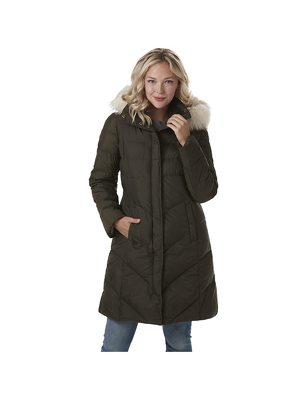 Fingerhut Larry Levine Women s Plus Hooded Puffer Coat