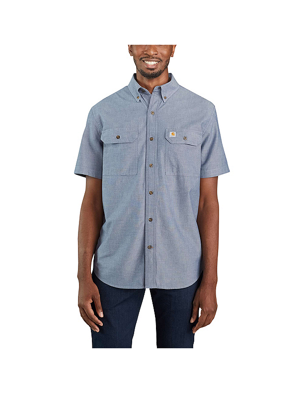 Fingerhut Carhartt Men s Original Fit Chambray Shirt