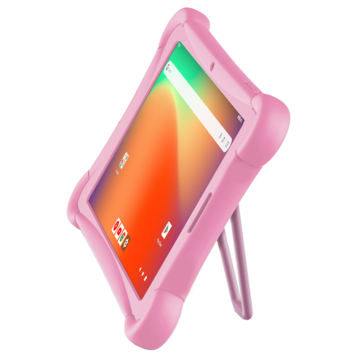 Visual Land Prestige Elite 10QH 10.1" HD MediaTek 2GB Memory 64GB Flash Storage Android Tablet with Bumper Case – Pink