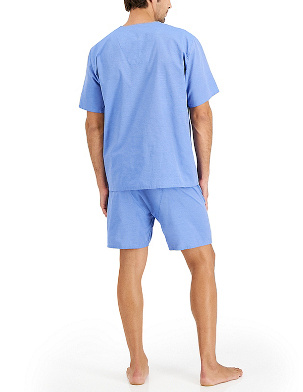 Hanes men's short sleeve pajama set online