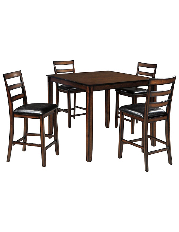 Fingerhut Signature Design by Ashley Coviar 5 Pc. Counter Height Dining Table Set