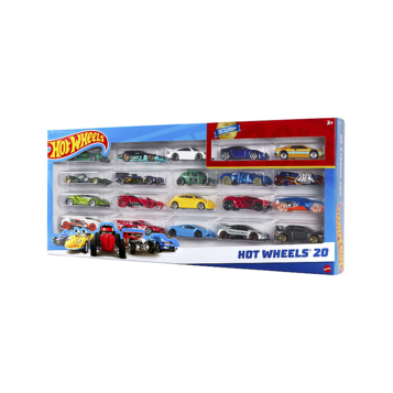 Hot wheels set of 20 cars online