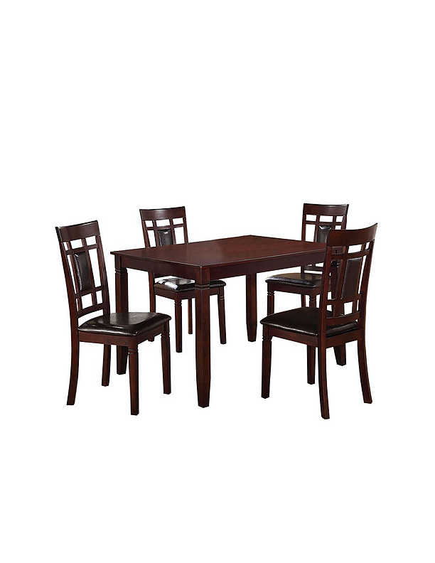 Poundex 5 piece dining set hotsell