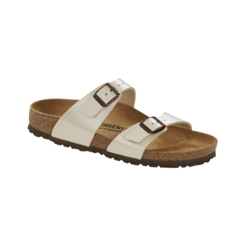 Birkenstock Women's Arizona Soft Footbed Tobacco Leather Sandal
