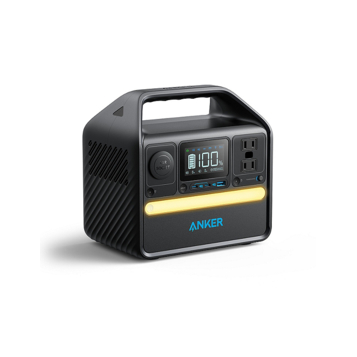 【ほぼ新品】Anker 522 Portable Power Station Best-Selling Anker 522 Portable Power Station Black A1721311