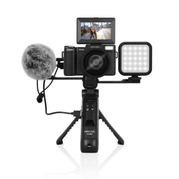 Minolta 64MP 4K UHD Autofocus Vlogging and Content Creator's Kit