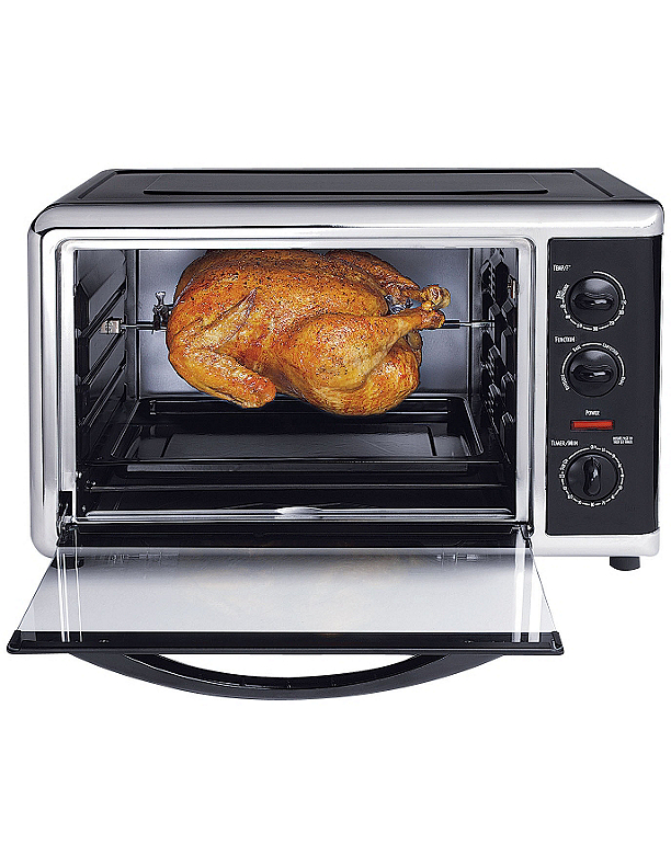 Hamilton beach countertop oven with convection and rotisserie hotsell