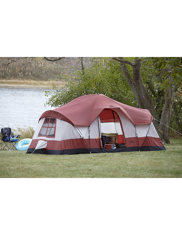 Fingerhut 18 x 10 10 Person Dome Tent