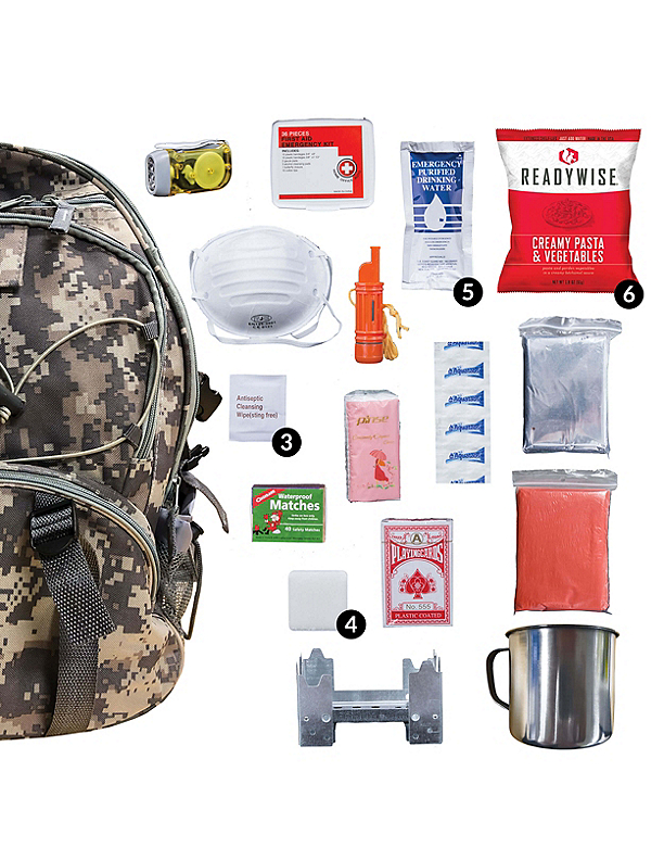 Fingerhut Wise Company 5 Day Emergency Survival Pack Digital Camo