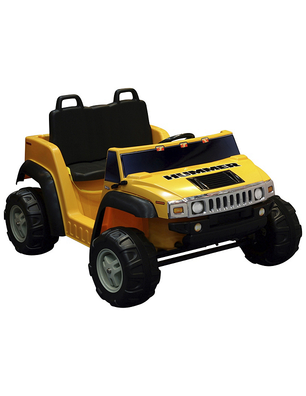 Kid Motorz Hummer H2 12V Ride On Yellow