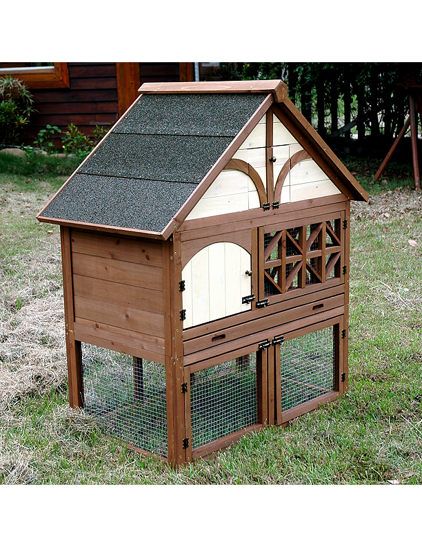 Fingerhut Merry Products Tudor Rabbit Hutch