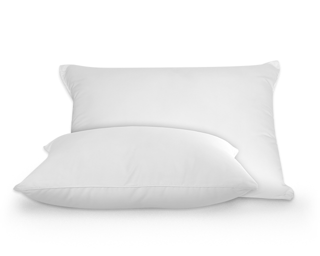 two white pillows