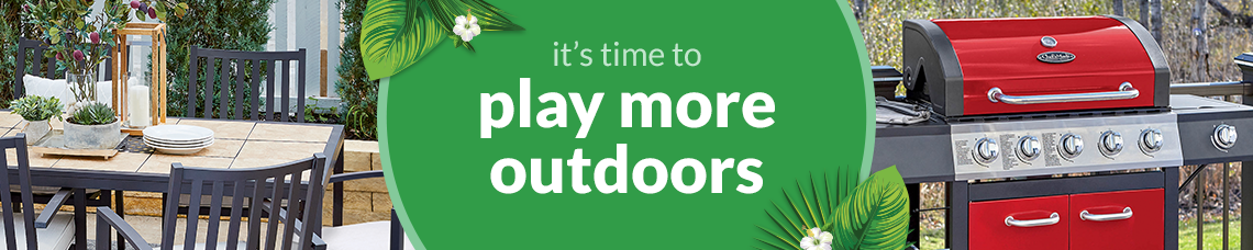 It's time to play more outdoors!