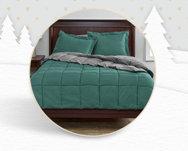 teal comforter set