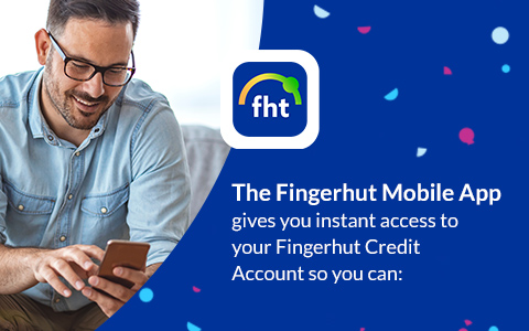 Now you can! Fingerhut Mobile App is better than ever! more help with your credit account is right in your pocket.