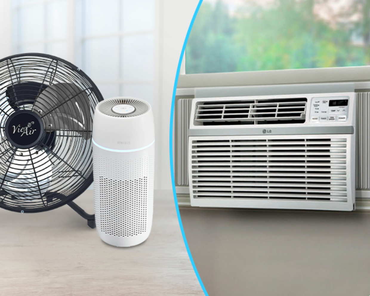 ACs, fans & air purifiers