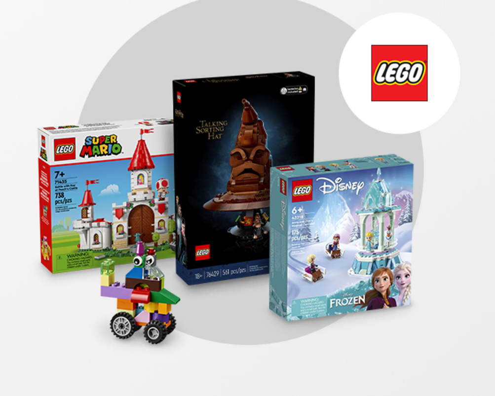 Check out all the LEGO sets, now available!